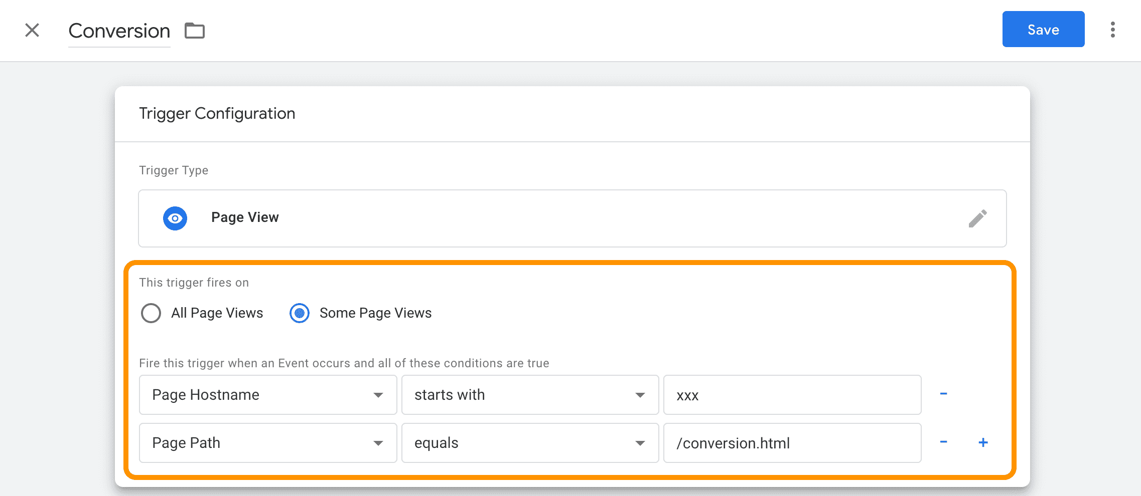 Set Triggering to Server Side Tag